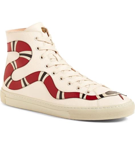 gucci snake shoes sale|gucci snake high top sneakers.